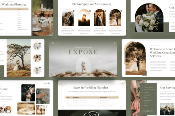 Download Wedding PowerPoint Template - Premium Resources